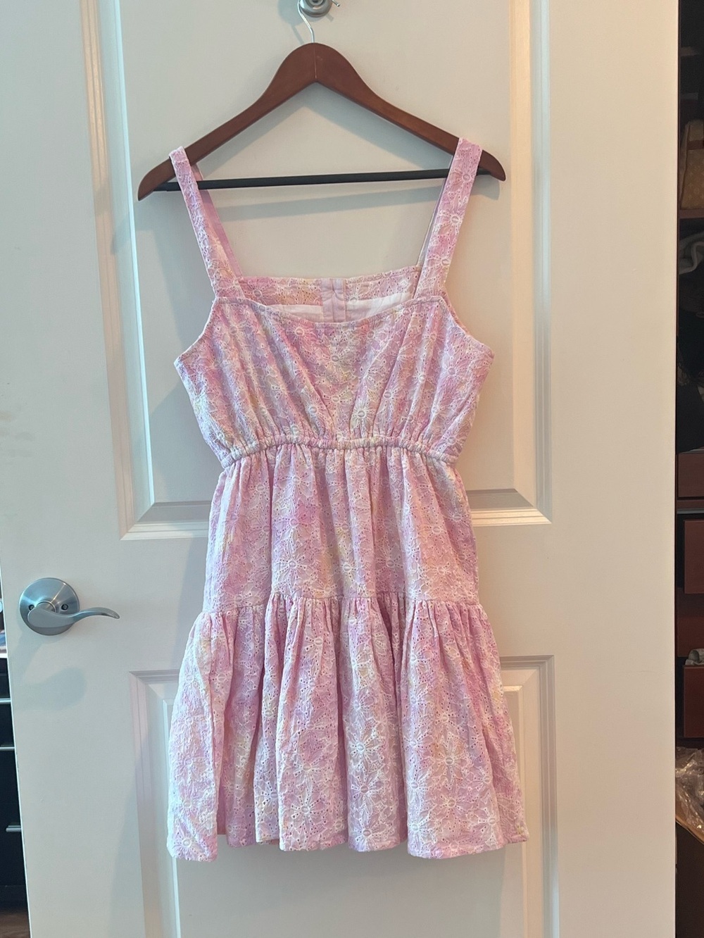 Sundress Marta Dress In Eyelet Tie And Dye Nwt Size S — image 7 of 8
